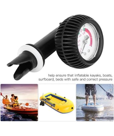 Keenso Inflatable Boat Gauge 0-5.08 PSI - Fishing & Water Sports Air Pressure Barometer - Black - Buy Online on GoSupps.com