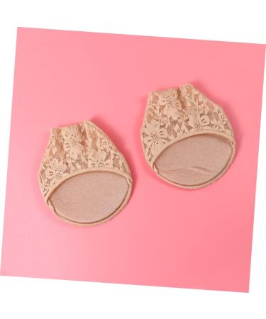 FOMIYES Women's Half Toe Socks - Comfortable Insoles & Heel Sleeves for Dress Heels | Perfect for Sandals - Buy Online on GoSupps.com