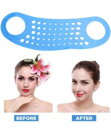 Face Lifting Slimming Hammock and Lip Trainer Silicone Face Lifting Chin Belt Exercise Mouth Muscle Tightener Tightening Anti-Wrinkle Tool - Buy Online on GoSupps.com