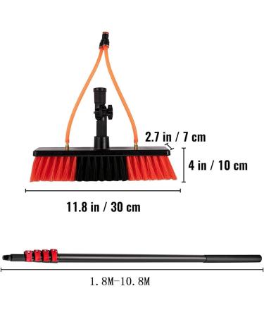 Water Fed Window Cleaning Pole Telescopic Extension Pole Cleaning Kit Suitable For Window Cleaning Photovoltaic Panel Cleaning Trucks (Color : 30cm Size : 10.8m) 10.8m 30cm - Buy Online on GoSupps.com