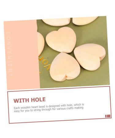 Ibasenice 250 Peach Heart Spacer Pearls - Heart-Shaped DIY Jewelry Crafting for Valentine's Day - Buy Online on GoSupps.com