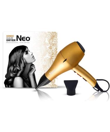 The Neo Choice Ionic Pro 1600w Hair Blow Dryer With 3 Heat & 2 speed settings (Copper) - Buy Online on GoSupps.com