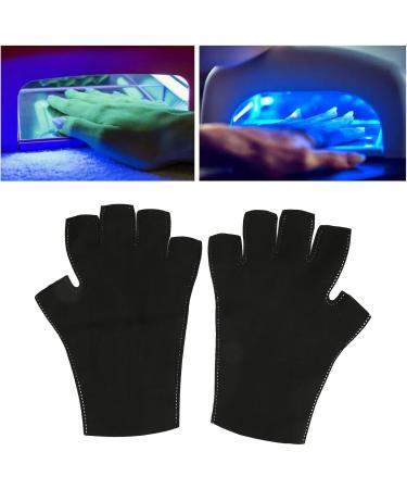NOENNULL Manicure Glove UV Fingerless Breathable Skin Care Professional High Elastic Portable Manicure Protection Gloves - Buy Online on GoSupps.com