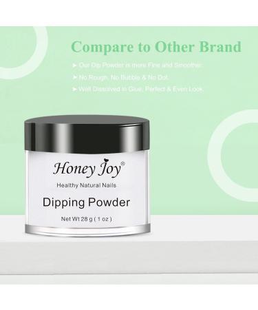 28g/Box Fine Pink & White French Manicure Dipping Powder Set | No UV/LED Cure | 1oz Clear Dip Powder | Dip-Clear-UKA - Buy Online on GoSupps.com