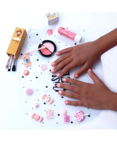 Miss Nella Peach Slushie Glitter Nail Polish for Kids - Non-Toxic & Odour Free Formula - Buy Online on GoSupps.com