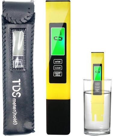 TDS Digital Water Tester Water Quality Test Pen Professional Drinking Water Testing Pen Multifunctional Digital Water Tester Yellow - Buy Online on GoSupps.com