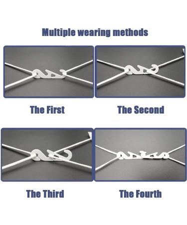 ZHONGJIUYUAN Adjustable Ear Hooks - 20pcs for Perfect Ear Fit | International Shipping Available - Buy Online on GoSupps.com