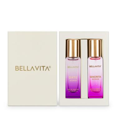Date & Senorita Woman Perfume Combo with Jasmine Vanilla Lotus & Musk | EDP Fragrance Scent Pack of 2 20 ml Each