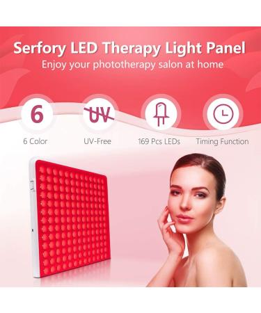 6 Colors Red Blue LED Light Therapy Device for Face and Body - Red Light Lamp - Buy Online on GoSupps.com