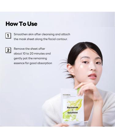Mediheal Derma Synergy Wrapping Mask for Blemish Care - 10 Packs | Niacinamide & Glutathione for Skin Brightening & Improved Blemishes - Buy Online on GoSupps.com