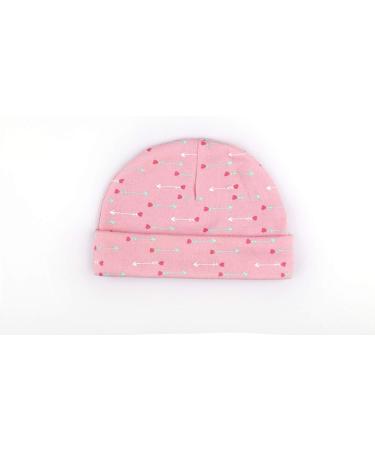 Newborn Baby Hat - 100% Cotton Pink Owl Cap for Boys & Girls 0-6 Months - Buy Online on GoSupps.com