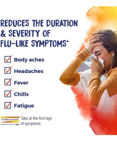 Boiron Oscillococcinum - Relief from Flu-Like Symptoms - 6 Count - Buy Online on GoSupps.com