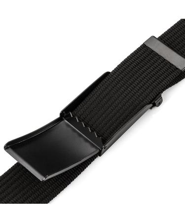 Men's Fashion Belt - Black Trousers Belt with Buckle | Paolo Peruzzi 115 CM PW-12-PP - International Shipping Available - Buy Online on GoSupps.com