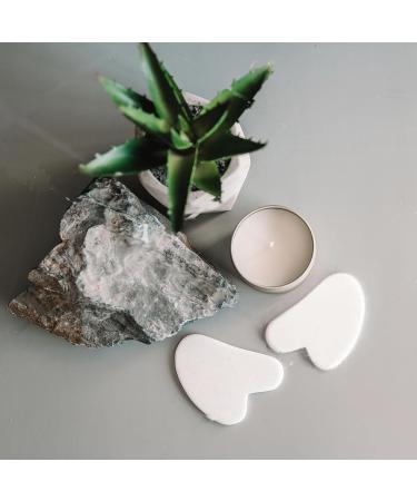 Premium Gua Sha Tool for Face Natural Jade & Black Stone Facial Sculpting for Jawline Puffiness & Double Chin Reduction | Ideal Eye Massager - Buy Online on GoSupps.com