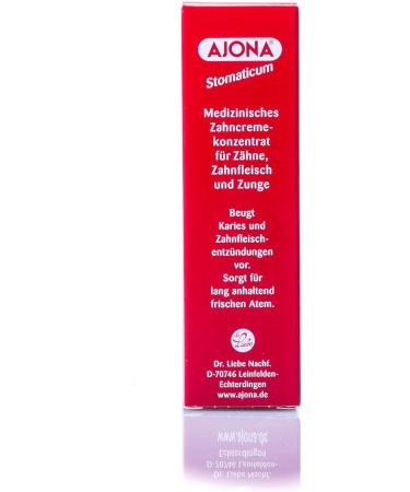 Ajona Medical Toothpaste Concentrate for Teeth Gums & Tongue - 3 x 25 ml | International Shipping Available - Buy Online on GoSupps.com