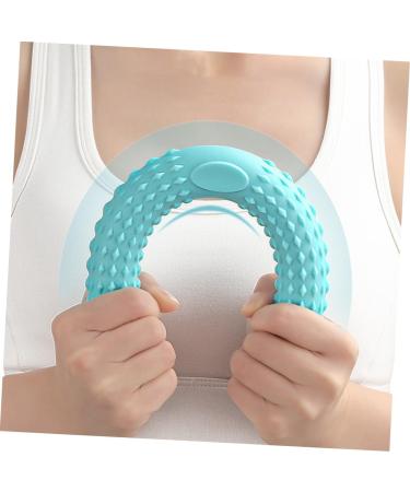 Moon Hair Fork Handheld Massage Roller - Green Slipproof Hand Massager for Arm Strength & Fascia Relief - Buy Online on GoSupps.com