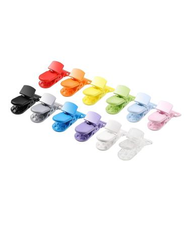 60-Count Plastic Pacifier Clips for DIY Baby Teething Toys - 12 Colors - Buy Online on GoSupps.com