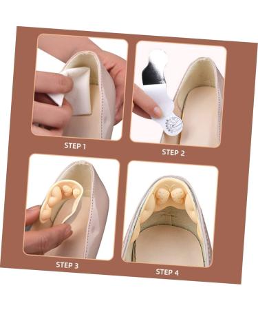 Mobestech 12 Pairs High Heels Stickers & Grips - Comfort for Women's Dress Shoes | Heel Protectors & Cushions - Buy Online on GoSupps.com