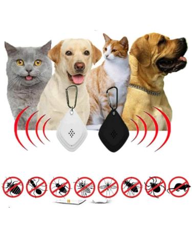 Aetoses 2020 New ultrasound flea and tick protection portable flea insect and tick protection natural flea protection for pets 3-pc.