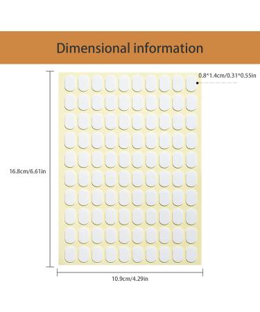 3 Sheets Double Sided Press On Nail Tabs Clear Adhesive Tape False Nails Display Stand Tool For Nail Salons 3 Sheets Clear Nail Adhesive Tabs Ovals Press On Nail Glues Tabs Adhesive Tape - Buy Online on GoSupps.com