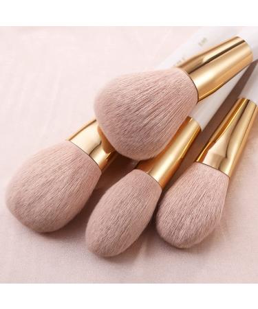 Professional Pink Makeup Brush Set - Synthetic Foundation & Eyeshadow Brushes for Flawless Application | International Shipping Available - Buy Online on GoSupps.com