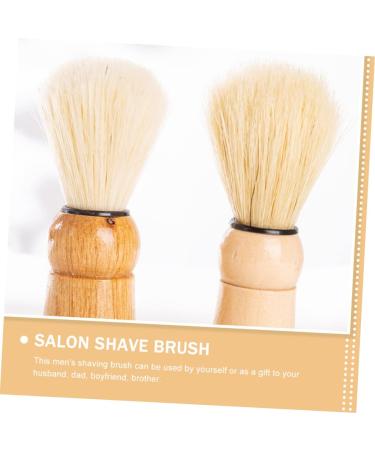 Beaupretty 6-Pack Neck Brush Set - Professional Shaving & Hairdressing Tools | Solid Wood & Nylon Wool | Ideal for Salons & Travel - Buy Online on GoSupps.com