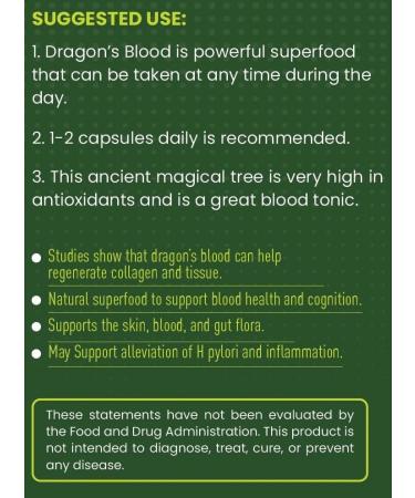 Dragon Blood Capsules - Top 1 SuperFoods in the world - Buy Online on GoSupps.com