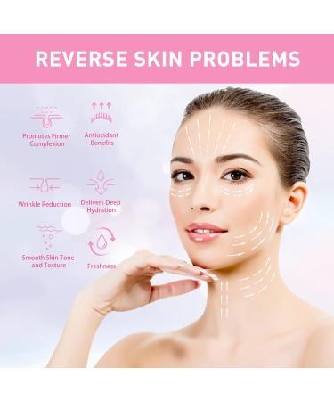Hibiscus & Honey Firming Cream | Neck & Face Tightening Moisturizer | Anti-Wrinkle Double Chin Reducer | Collagen & Hibiscus Extract 1.7 fl oz - Buy Online on GoSupps.com