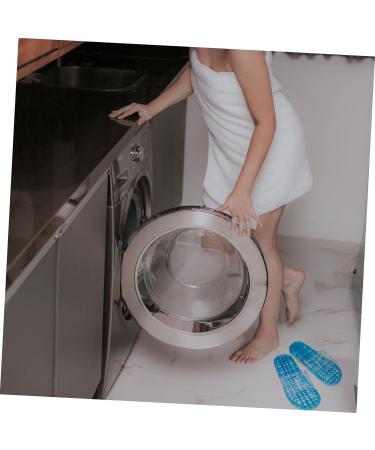 MAGICLULU 2 Pairs Slippers Quick Drying Shower Slippers Green Home Indoor Slippers Non Dorm Shoes Gym Foot Spa Soak Tub Shower Footware Massaging Travel Pvc Household Plastic Barrel 28x10.3cm 11x5pcs Bluex5pcs - Buy Online on GoSupps.com