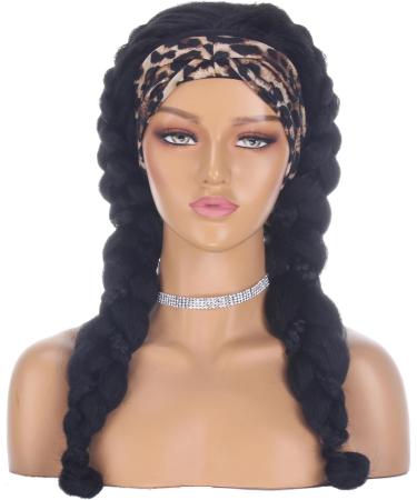 Xtrend 26 Inch Kinky Straight Yaki Headband Wig for Black Women - Natural Looking Synthetic Hair, Easy to Wear - 1B# Black Color - 26 Inch - Buy Online on GoSupps.com