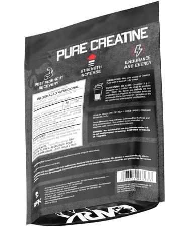 Dark Lab Creatine Monohydrate 500g - 166 Servings of 100% Pure Creatine for Muscle Building Strength Energy & Athletic Performance - Buy Online on GoSupps.com
