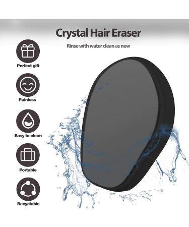 Nano Hair Remover - Reusable Crystal Hair Removal Tool for Women & Men | Magic Hair Remover Stone for Body Legs & More - Buy Online on GoSupps.com