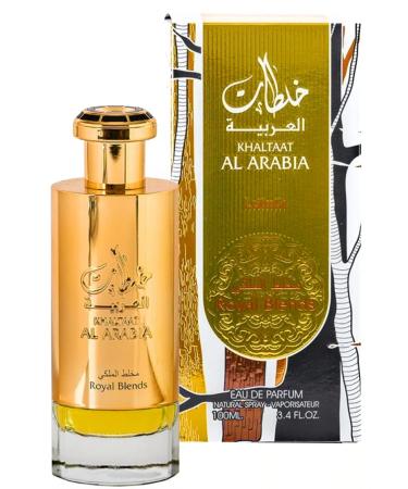 Lattafa Prestige Khaltat Al Arabia for Unisex Eau de Parfum Spray 3.4 Ounce 3.4 Fl Oz (Pack of 1)