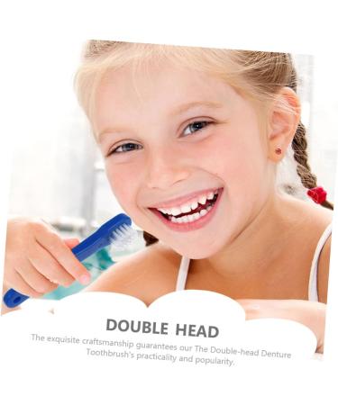 Collbath Double-Headed Toothbrush - 6 Pack Portable Prosthesis Care Supply - Buy Online on GoSupps.com