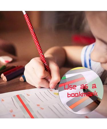 Dyslexie Reading Band - Colorful Reading Edge for Dyslexia | High Gloss & Dynamic Reading Instructions - Buy Online on GoSupps.com