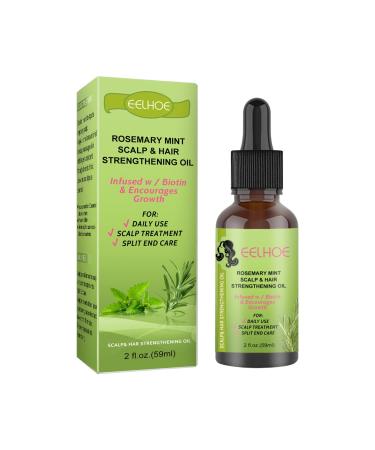 Rosemary Essential Oil Asudaro 59Ml Natural & Pure Dropper Rosemary Oil Hair Essential Oil With Glass For Men And Women Scalp Care Strengthens Hair Stimulates Hair Growth