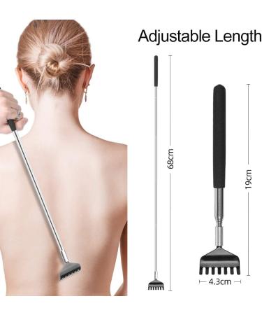 Uraqt 3-Part Head Massager Set | 20 Sensor Relaxing Head Massage Spider & Back Scratch for Wellness - Buy Online on GoSupps.com