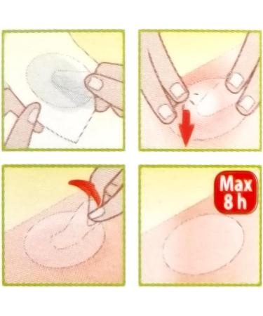 20 Transparent Mosquito Bite Patches - Natural After Bite Relief for Kids & Adults | No Ammonia or Alcohol - Buy Online on GoSupps.com