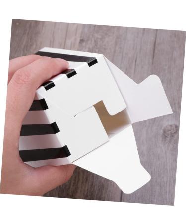 HOMSFOU 48pcs Popcorn Carton Party Bag Gift Bag Party Candy Cartons Candy Bar Bag Candy Buffet Bags Candy Bag European and American 1 count (Pack of 1) Black - Buy Online on GoSupps.com