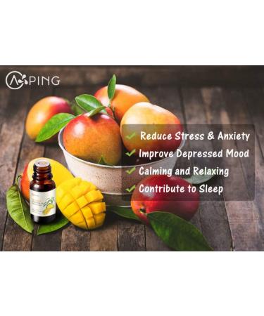 Organic Coconut Vanilla Mango & Pineapple Essential Oil Set | 100% Pure 10ML for Diffuser Spa & Massage - Buy Online on GoSupps.com