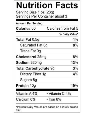 Oberto Specialty Meats Spicy Sweet Beef Jerky 3.25oz (Pack of 8) - Premium Quality Spicy Sweet Beef Snack - Buy Online on GoSupps.com