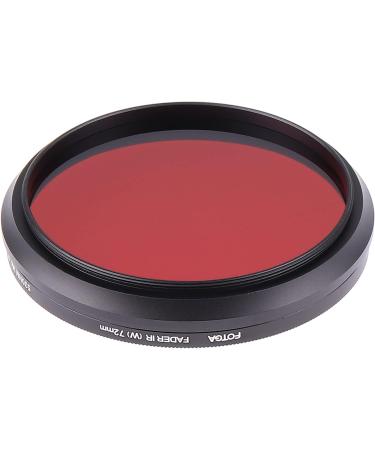 FOTGA 72mm Adjustable Infrared IR Pass X-Ray Lens Filter - 530nm to 750nm Optical Glass - Buy Online on GoSupps.com