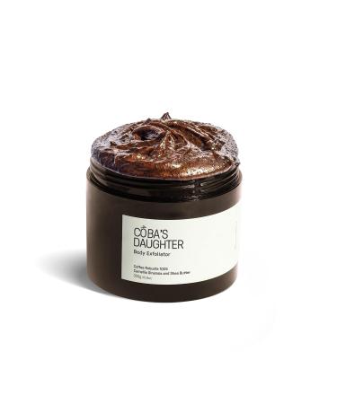COBA'S DAUGHTER 100% Robusta Coffee Body Scrub with Matcha & Shea Butter | Exfoliate moisturize skin and Reduce stretch marks and cellulite | Safe for pregnancy | Vegan & Clean Beauty (10.6 Oz)