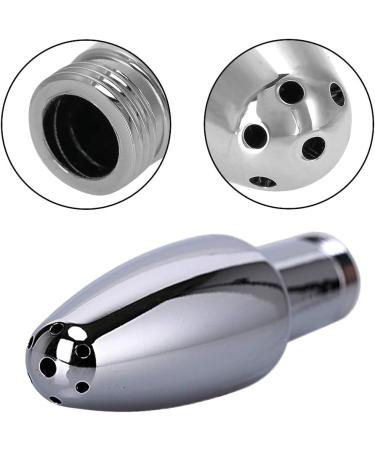 Metal Enema Handheld Shower System - 3 Nozzle Heads for Colonic Cleanse | 59-Inch Hose - Optimize Your Cleanse - Buy Online on GoSupps.com