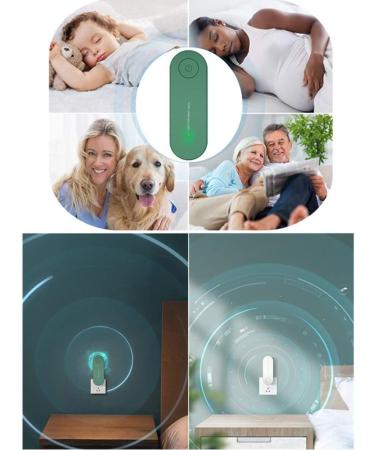 Effective Electronic Mosquito Protection - Ultrasound Pest Control (2 Pieces) | Insect & Rodent Repellent - Buy Online on GoSupps.com