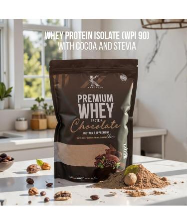 KARDAGAR Premium Whey Protein | Chocolate | Whey Protein Isolate | 33 Servings | 2.2 LBS - Buy Online on GoSupps.com