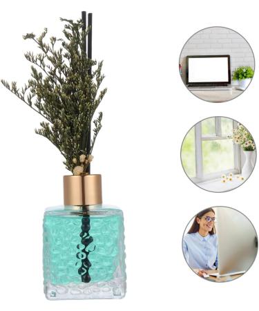 Alipis Dried Flowers for Aromatherapy | Essential Oil Air Freshener & Home Decor | Eco-Friendly Rattan Diffuser - Green 8x5.5cm - Buy Online on GoSupps.com