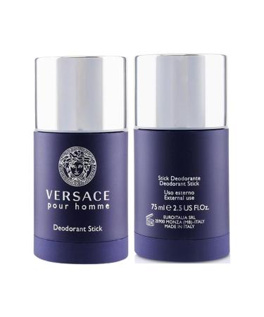 Versace Pour Homme Deodorant Stick 75ml - Fresh Men's Fragrance (Pack of 1) - International Shipping Available - Buy Online on GoSupps.com