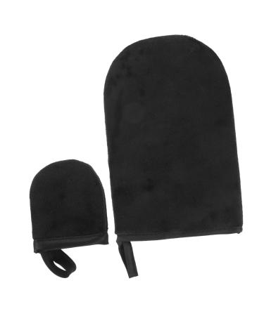 OUNONA 1 ensemble Gants de Protection UV pour Manucure Ensemble de Gants UV Respirants et lastiques pour Application de Gel et Autobronzant Accessoire de Nail Art