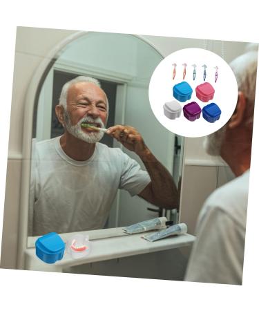 Buy Lurrose 10-Piece False Toothbrushes Storage Box - Ideal Oral Care Container for Prosthesis Baths | International Shipping Available - Buy Online on GoSupps.com